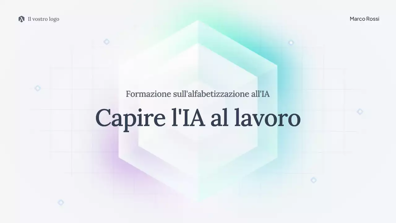 Presentazione del corso Blue Simple AI
