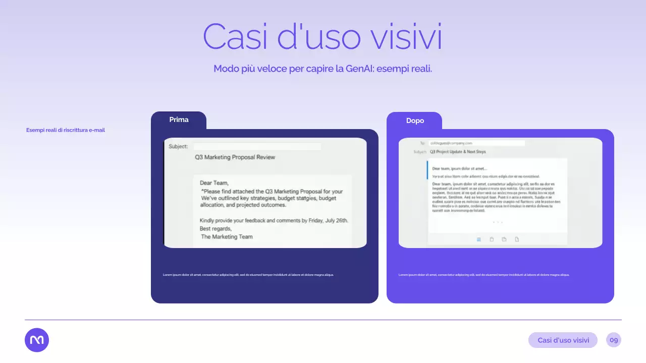 Presentazione del corso di intelligenza artificiale moderna viola