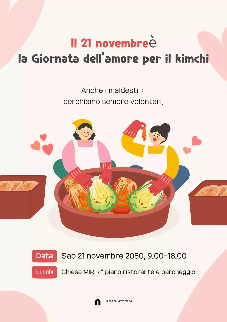 Evento Pink Baby Kimchi