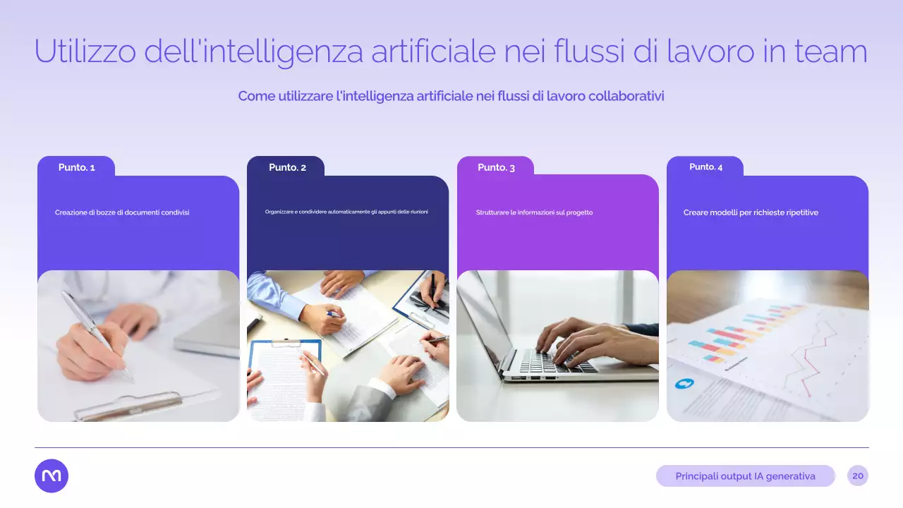 Presentazione del corso di intelligenza artificiale moderna viola