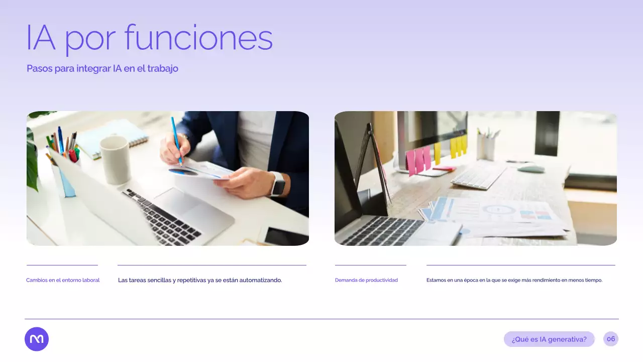 Presentación del curso Purple Modern AI