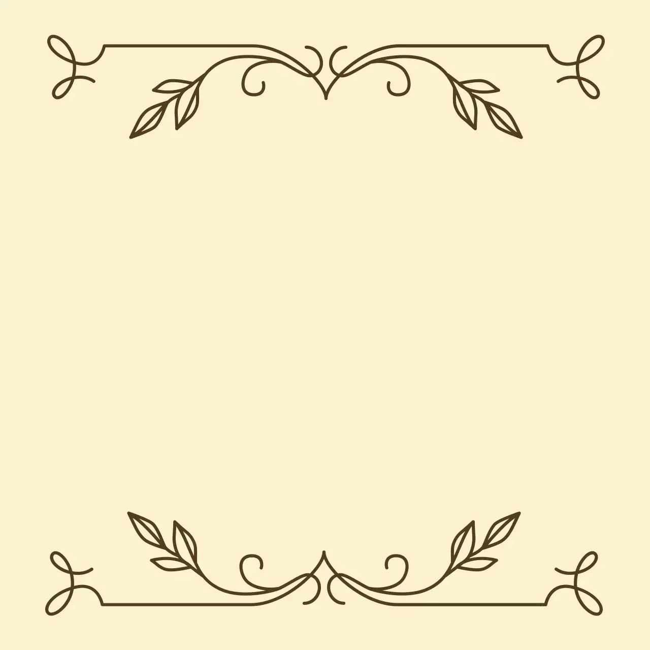 베이지 클래식 엽서 디자인