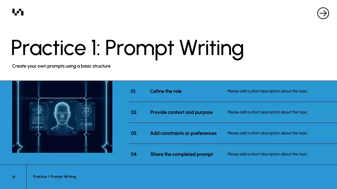 블루 모던 AI 강좌 문서 프레젠테이션