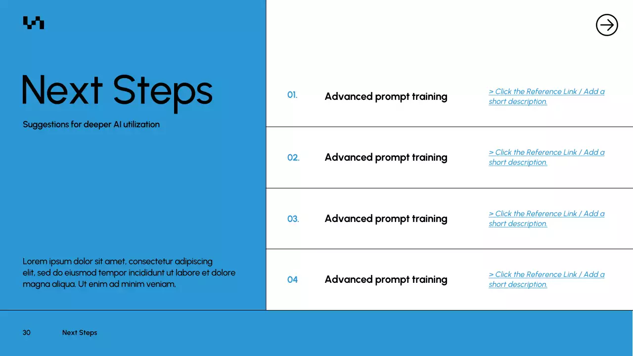 블루 모던 AI 강좌 문서 프레젠테이션