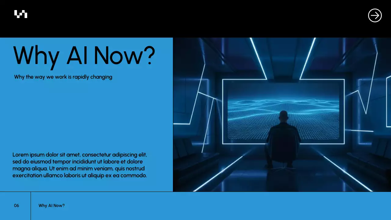 블루 모던 AI 강좌 문서 프레젠테이션