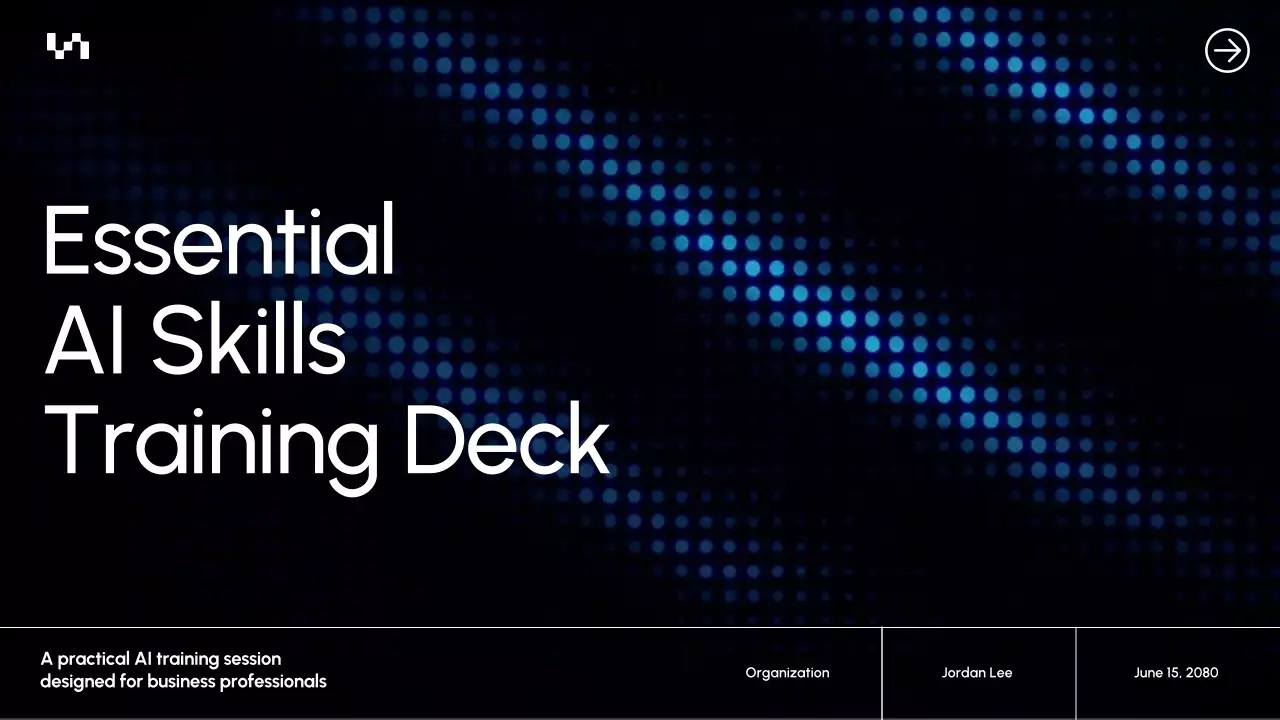 블루 모던 AI 강좌 문서 프레젠테이션