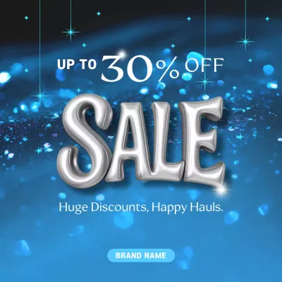 파랑 럭셔리 세일 안내