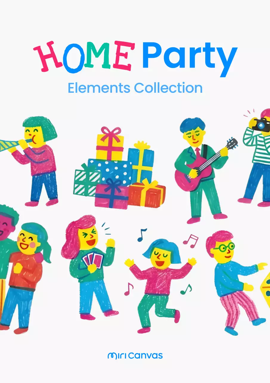 Crayon Home Party Elements