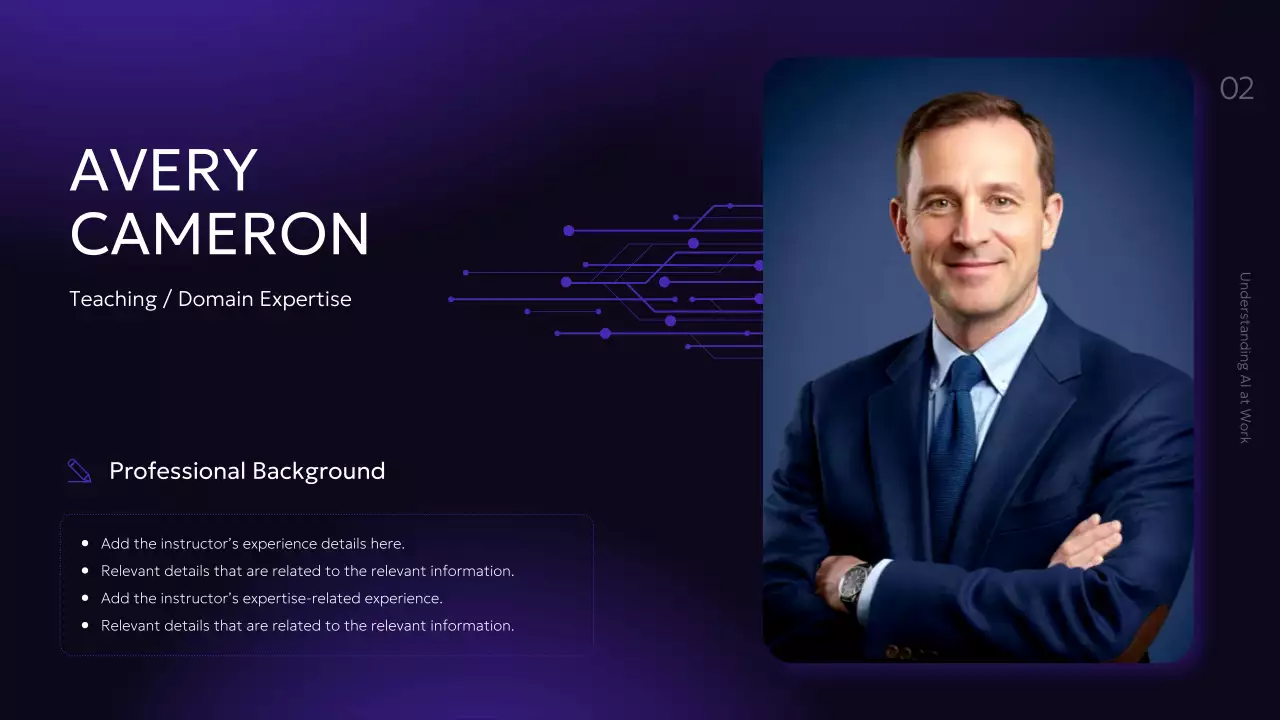 보라색 현대 AI 강좌 발표