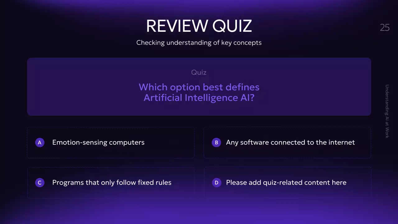 보라색 현대 AI 강좌 발표