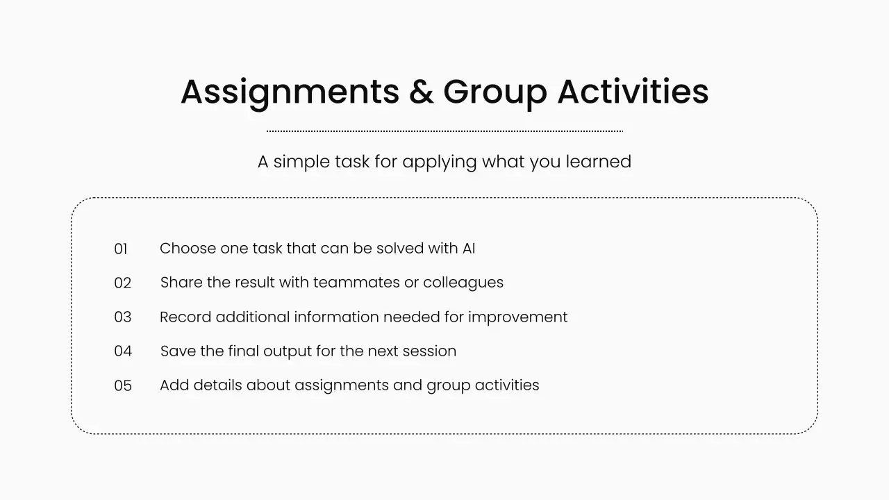 녹색 현대 AI 프레젠테이션