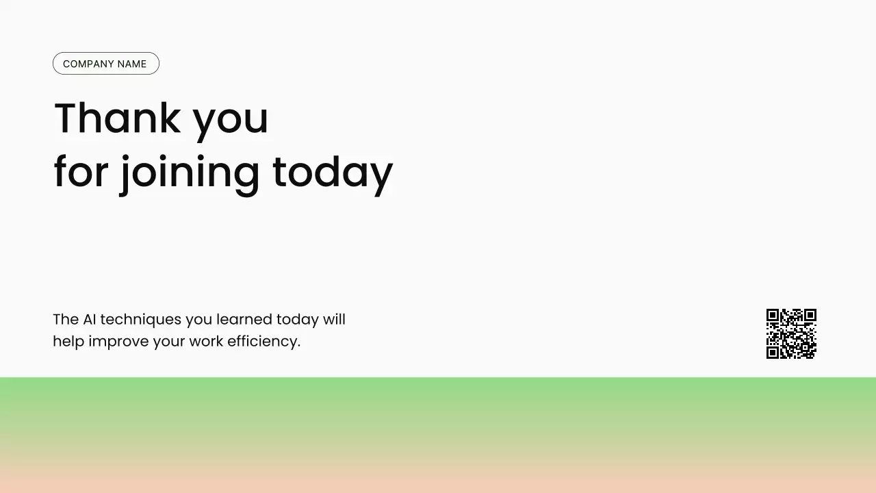 녹색 현대 AI 프레젠테이션