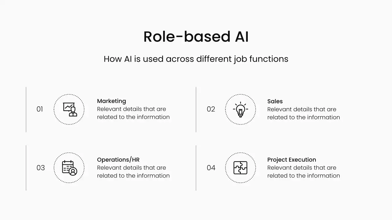 녹색 현대 AI 프레젠테이션