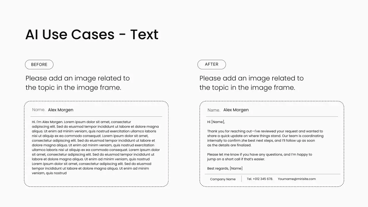 녹색 현대 AI 프레젠테이션