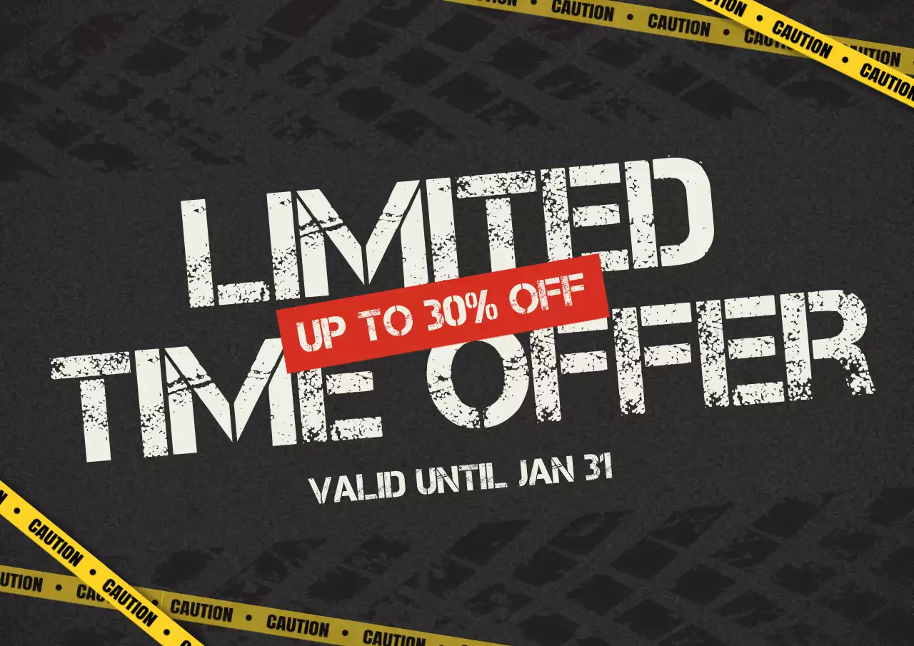 Black bold sale promotion