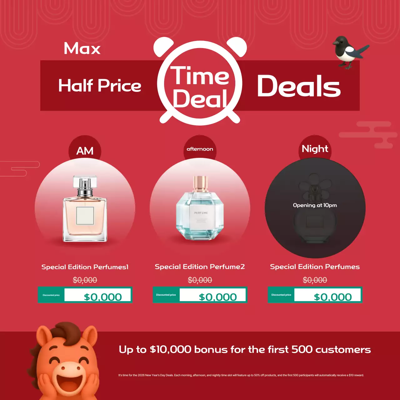 Red Baby New Year Event