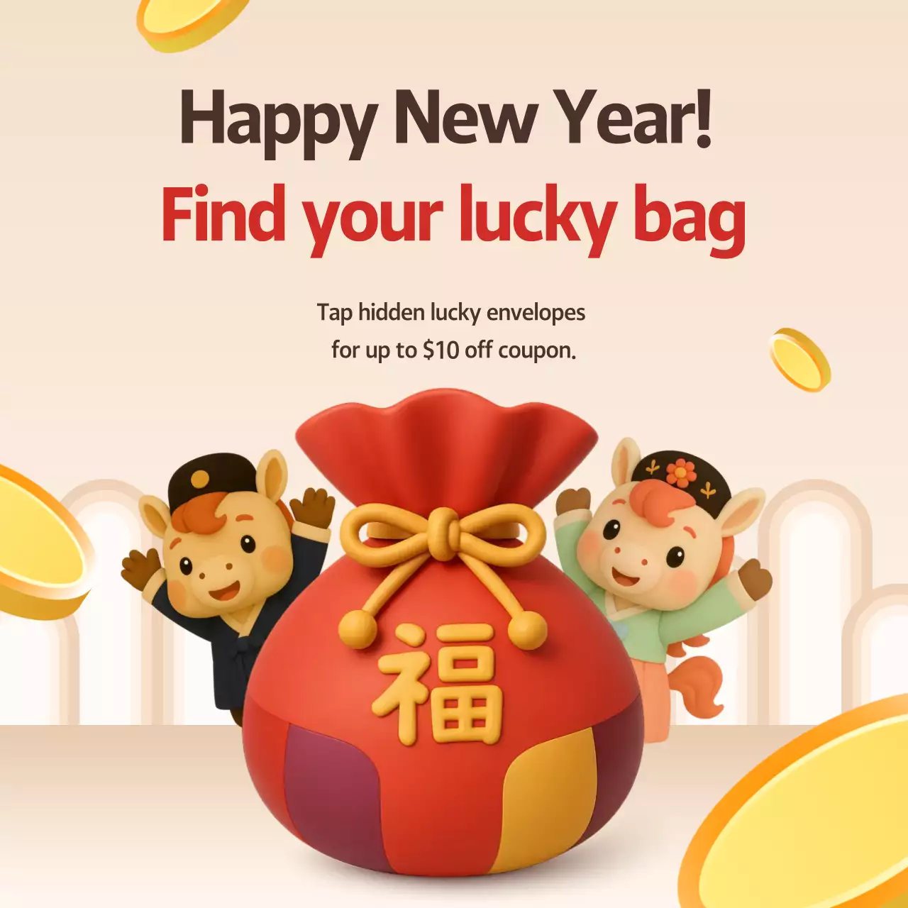 Orange Baby New Year Event