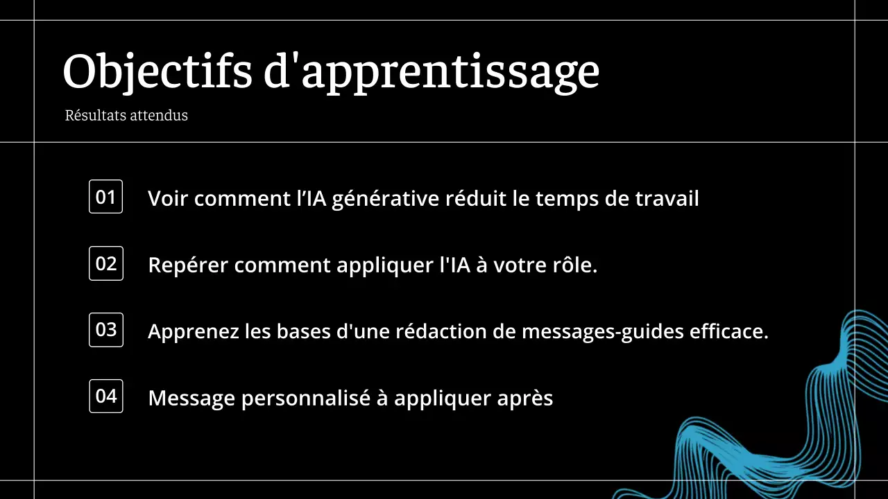 Cours d'IA moderne pour Noirs