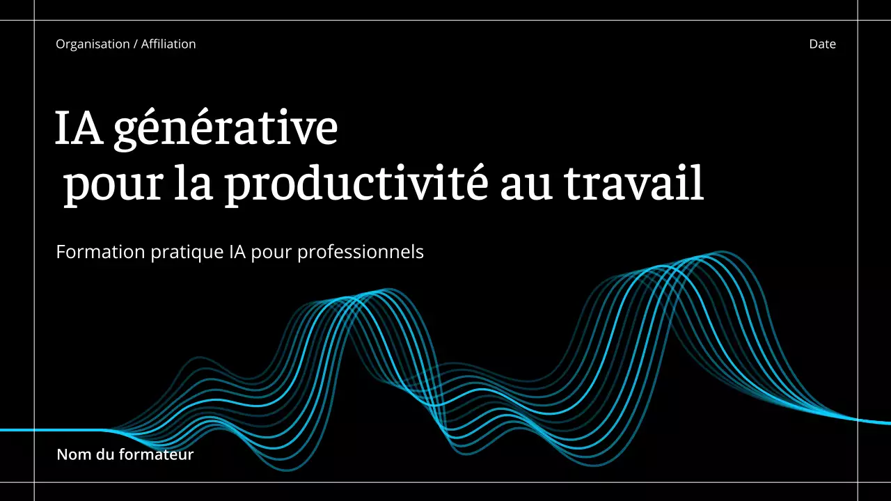 Cours d'IA moderne pour Noirs