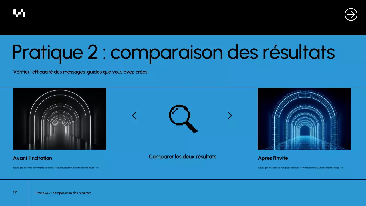 Présentation du document de cours Blue Modern AI