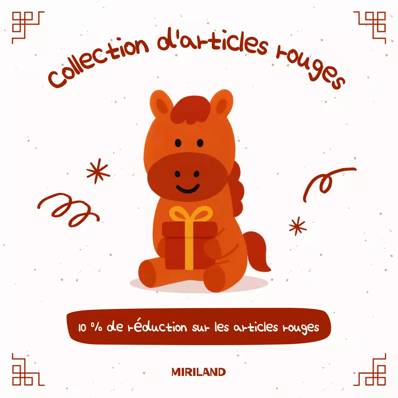 Événement du Nouvel An coréen rouge