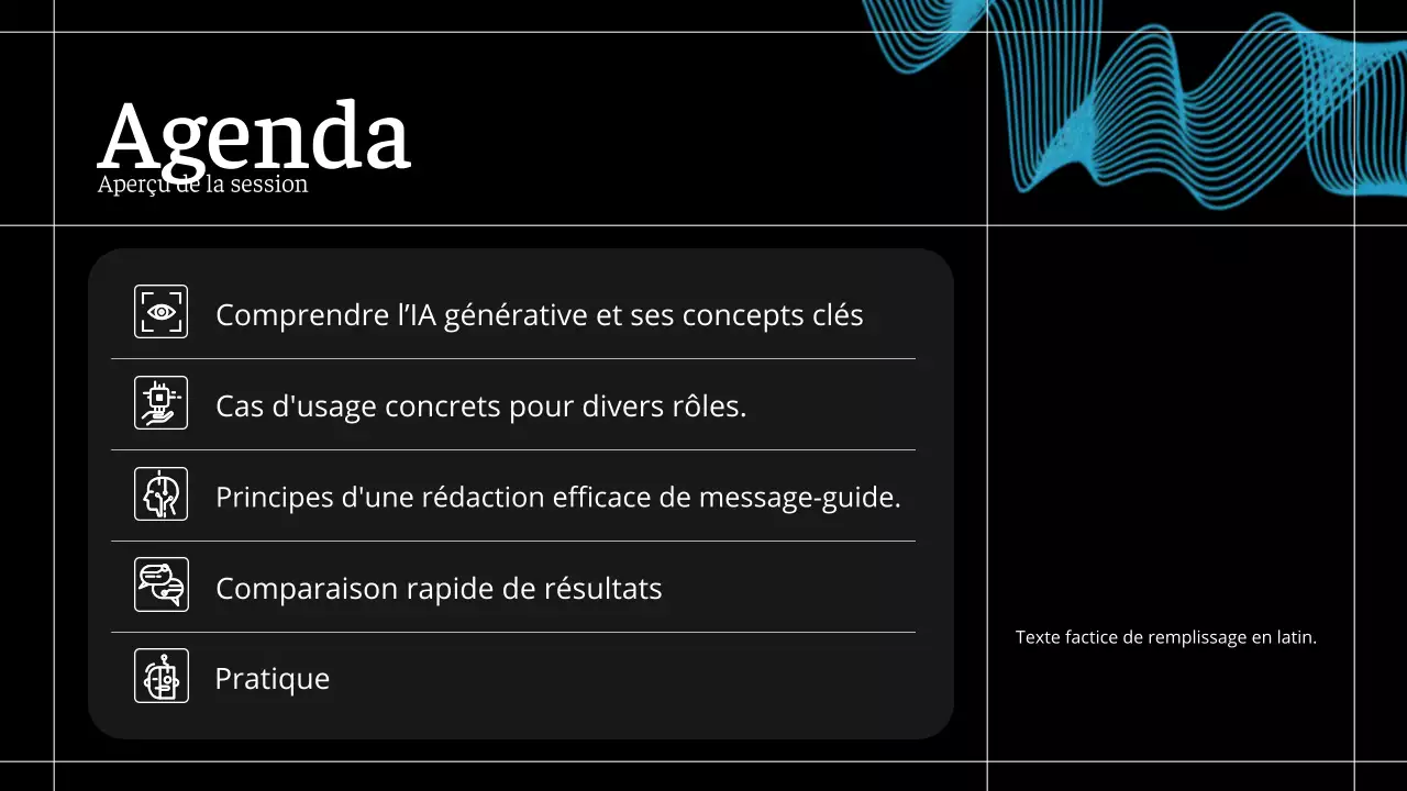 Cours d'IA moderne pour Noirs