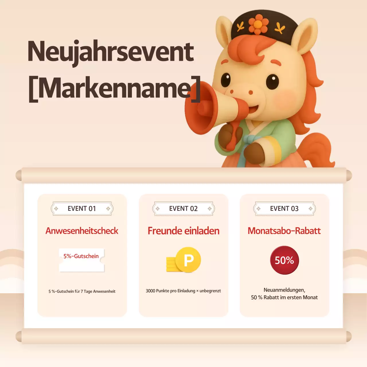 Orange Baby Neujahrsveranstaltung