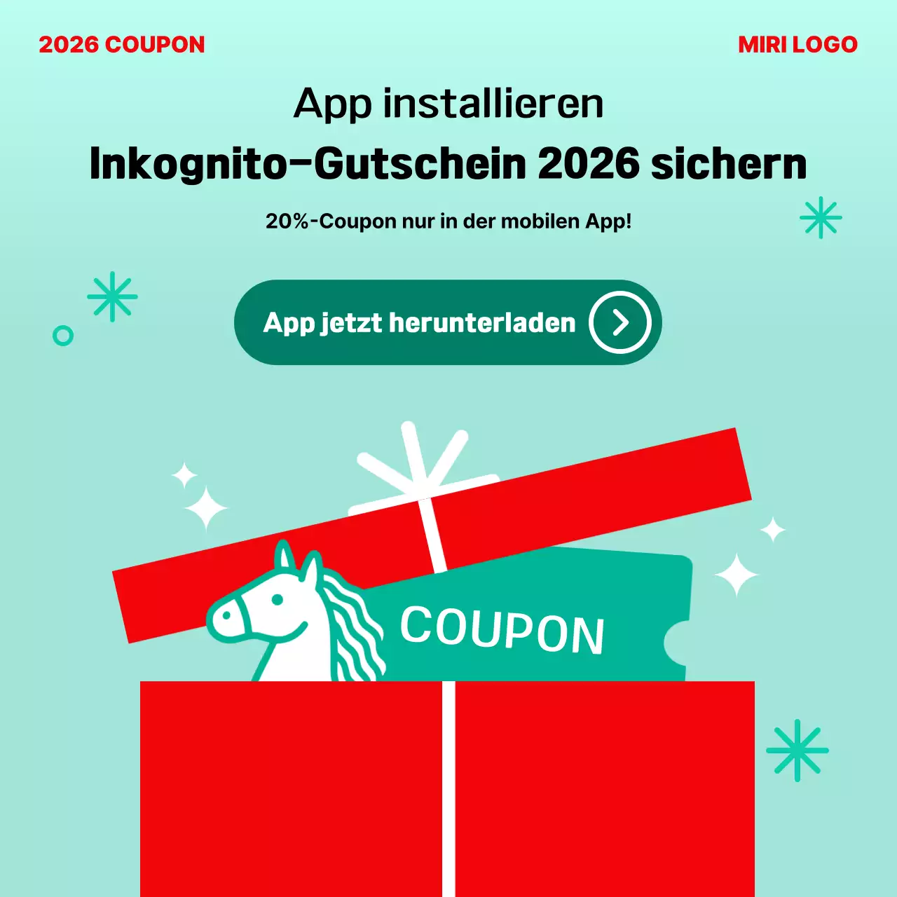 Rotes einfaches Feiertagsevent