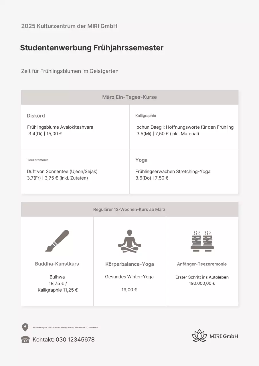 Rekrutierung von Gray Clean-Trainees