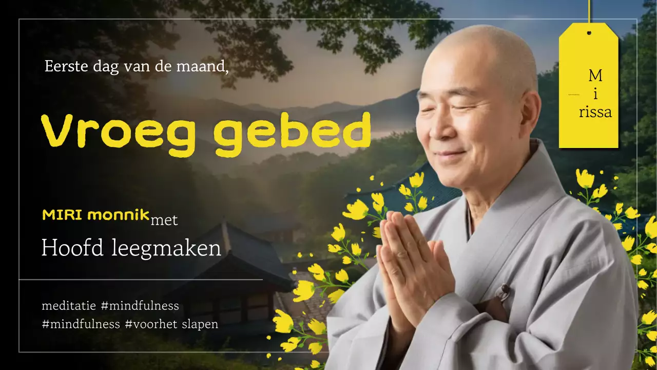 Groene traditionele meditatiegids