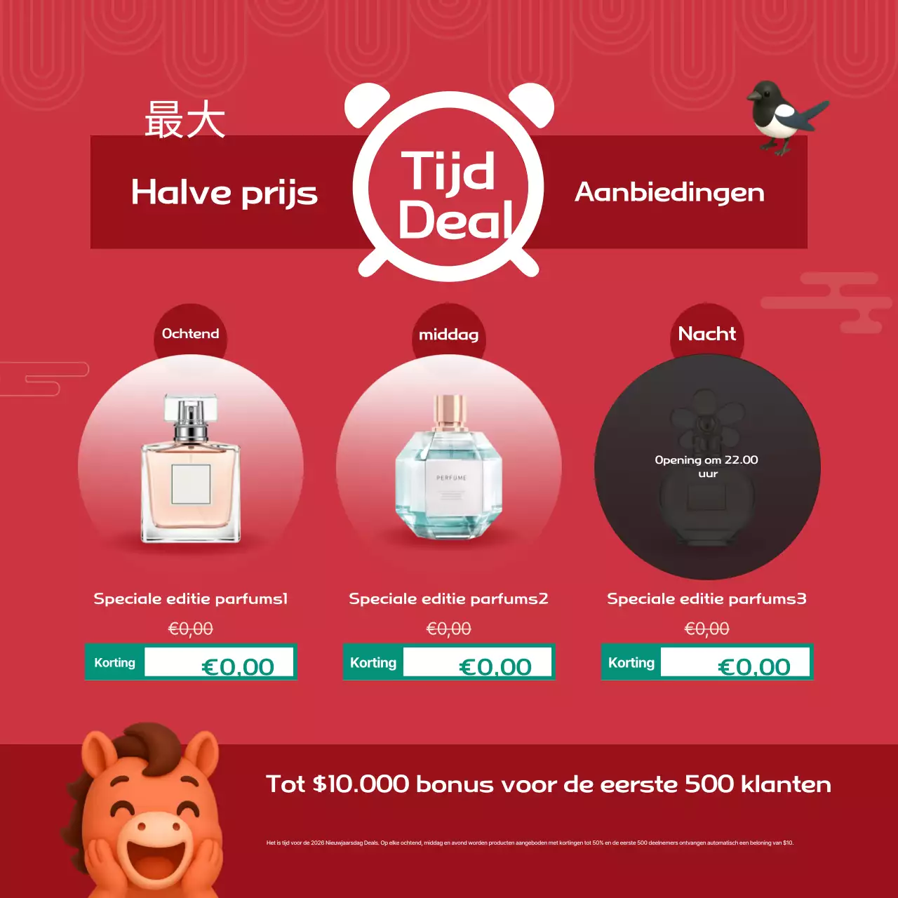 Rood Baby Nieuwjaarsevenement