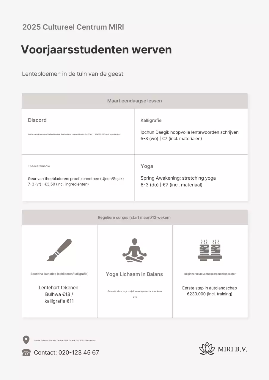 Werving van stagiairs voor Gray Clean
