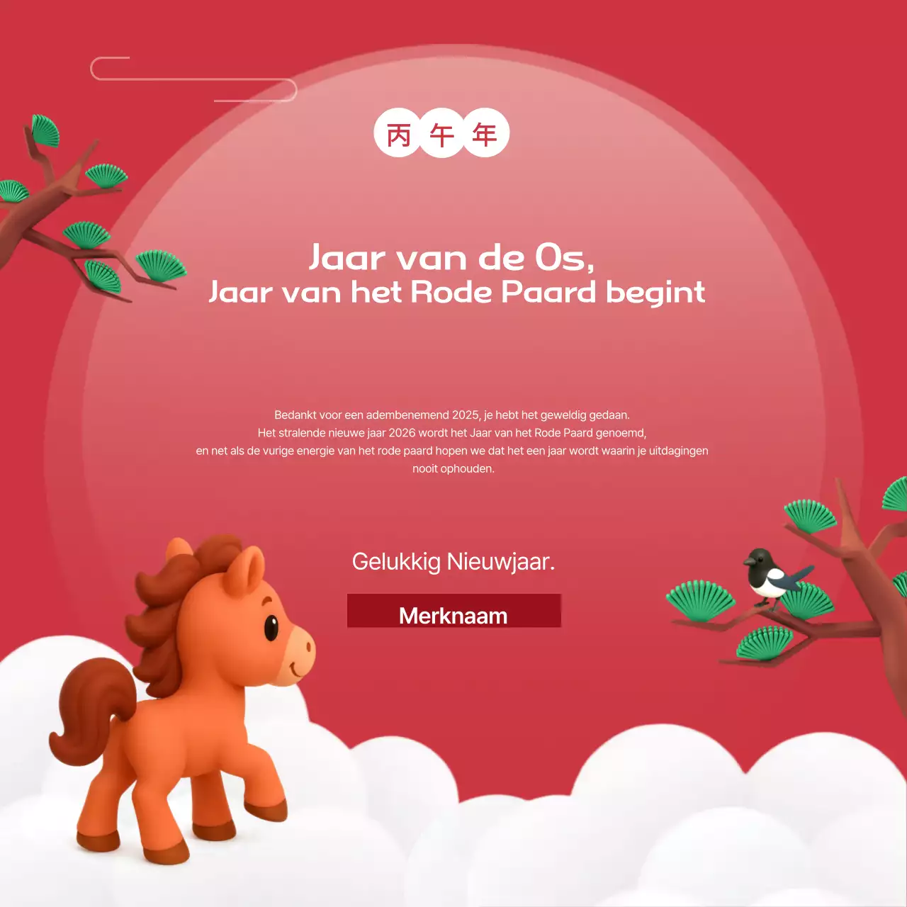 Rood Baby Nieuwjaarsevenement