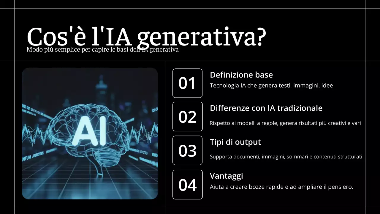 Corso di intelligenza artificiale moderna nera