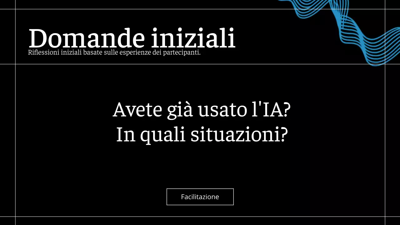 Corso di intelligenza artificiale moderna nera