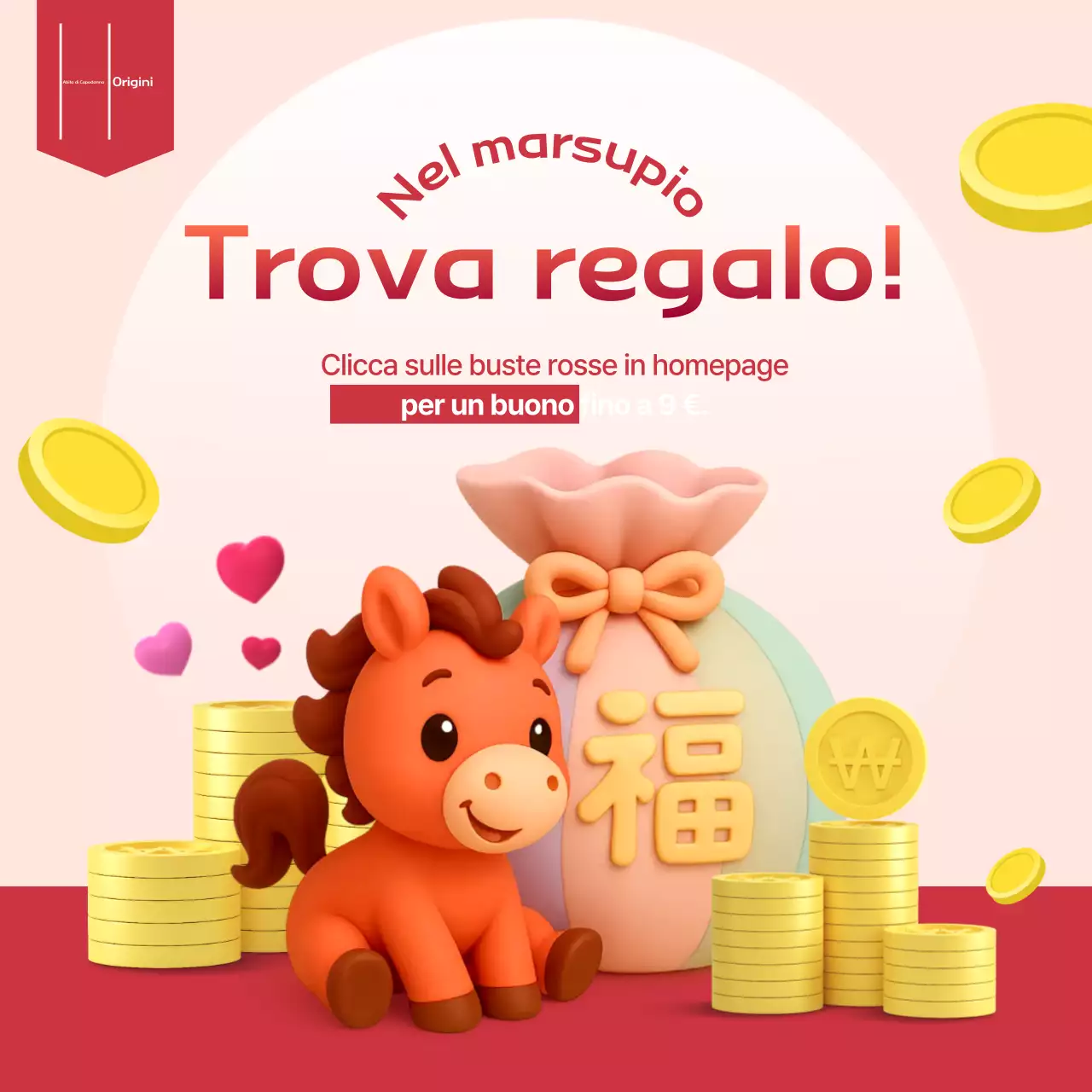 Evento di Capodanno del Bambino Rosso