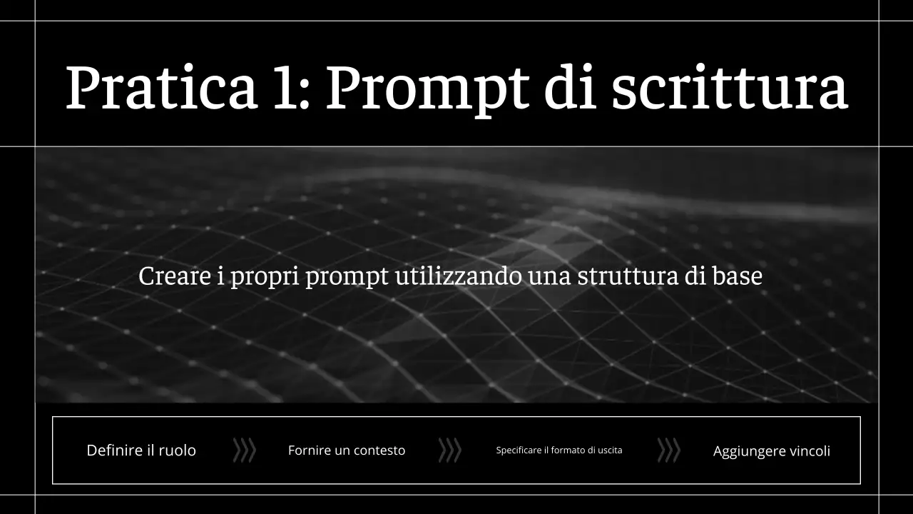 Corso di intelligenza artificiale moderna nera