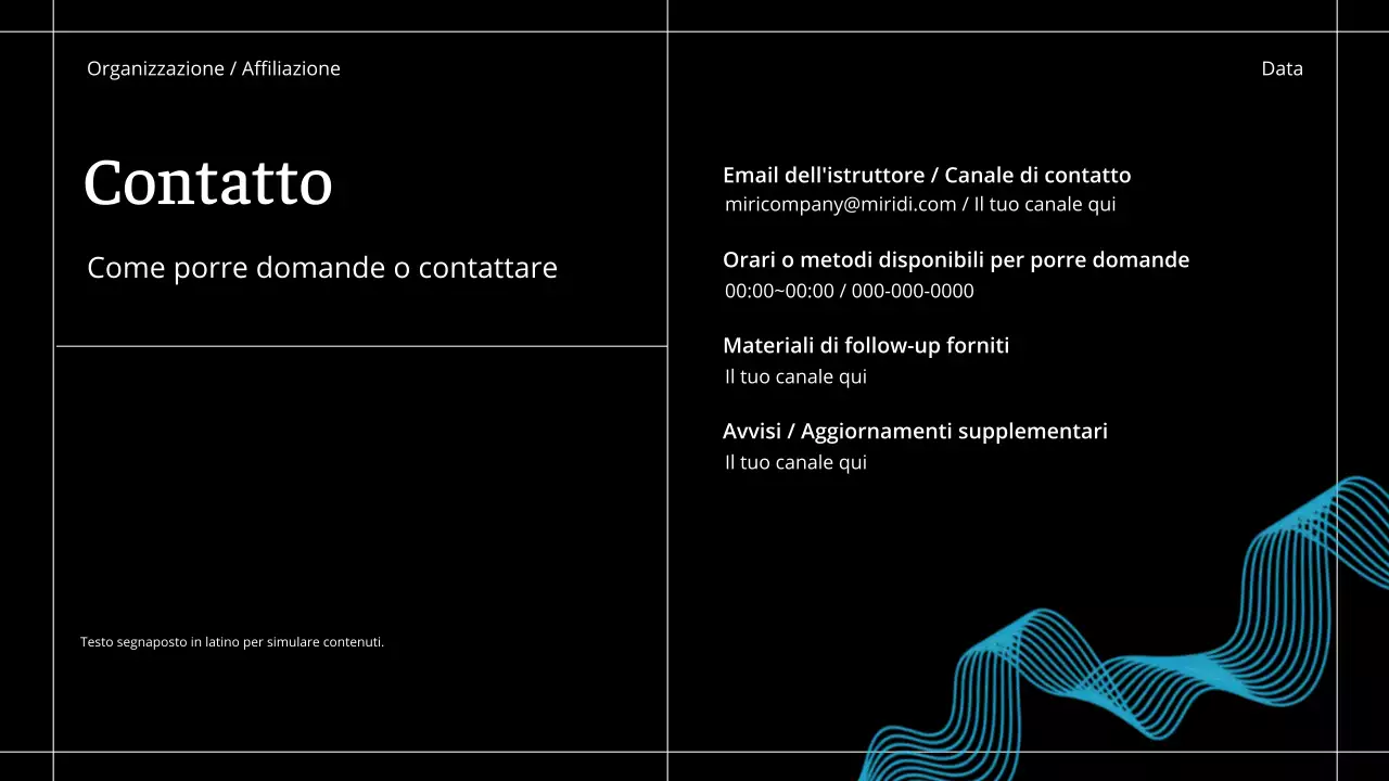 Corso di intelligenza artificiale moderna nera