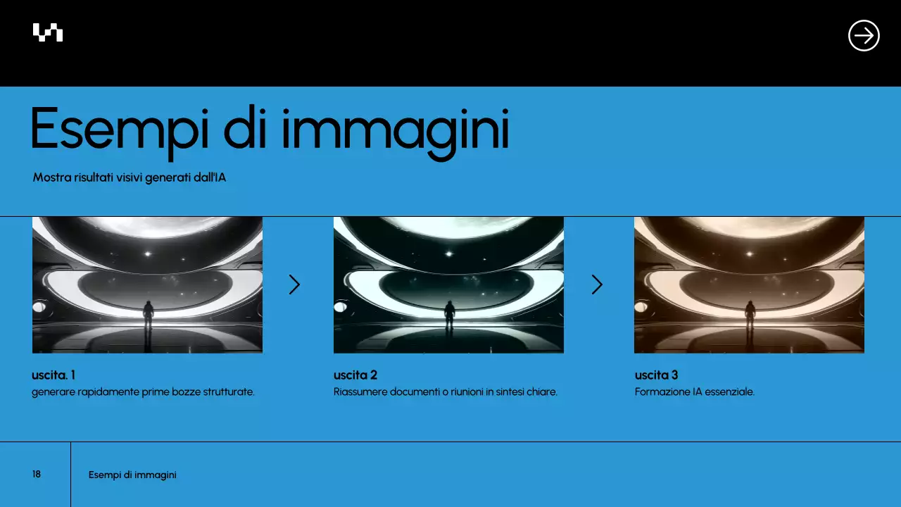 Presentazione del documento del corso Blue Modern AI