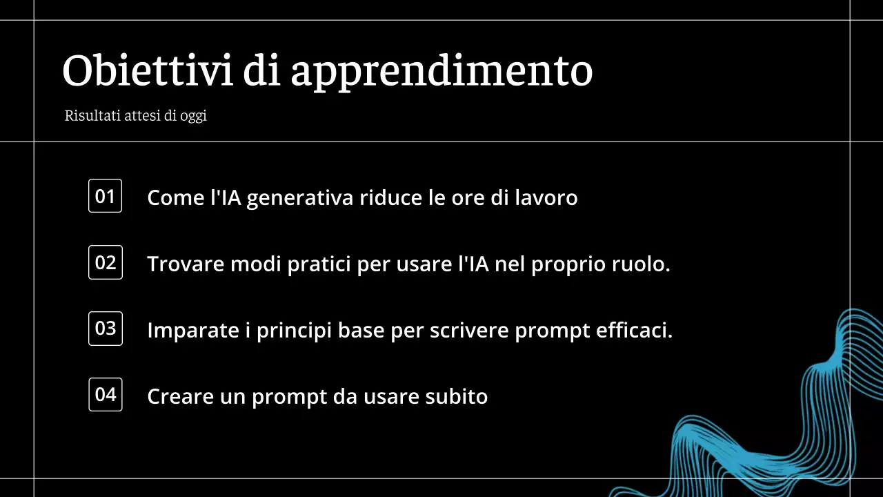 Corso di intelligenza artificiale moderna nera