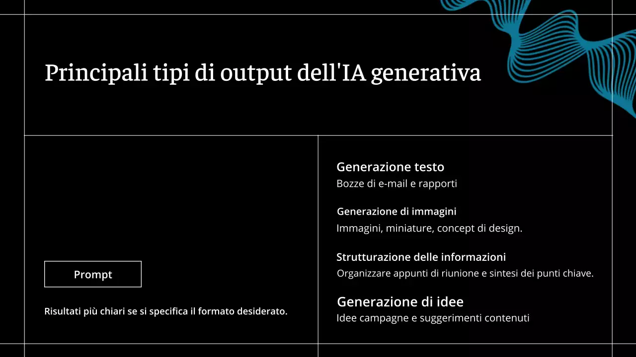 Corso di intelligenza artificiale moderna nera