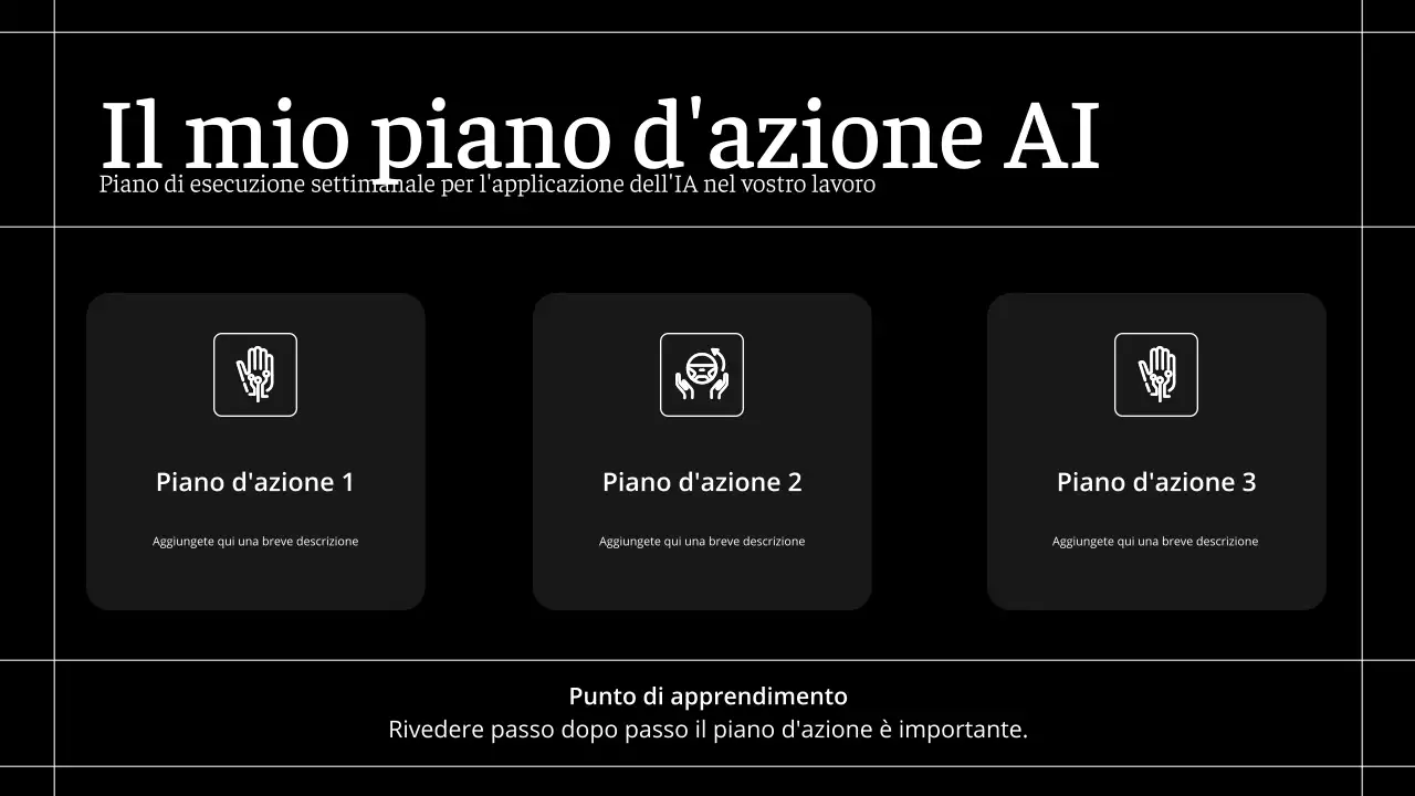 Corso di intelligenza artificiale moderna nera