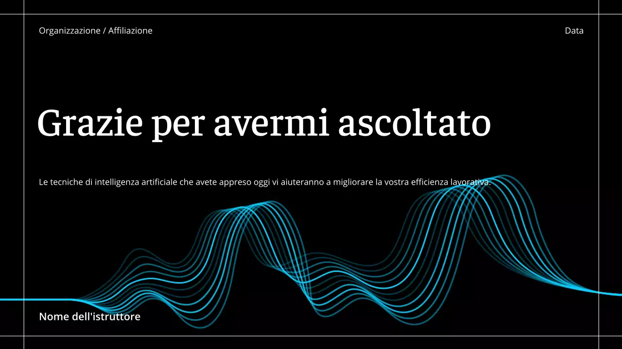 Corso di intelligenza artificiale moderna nera
