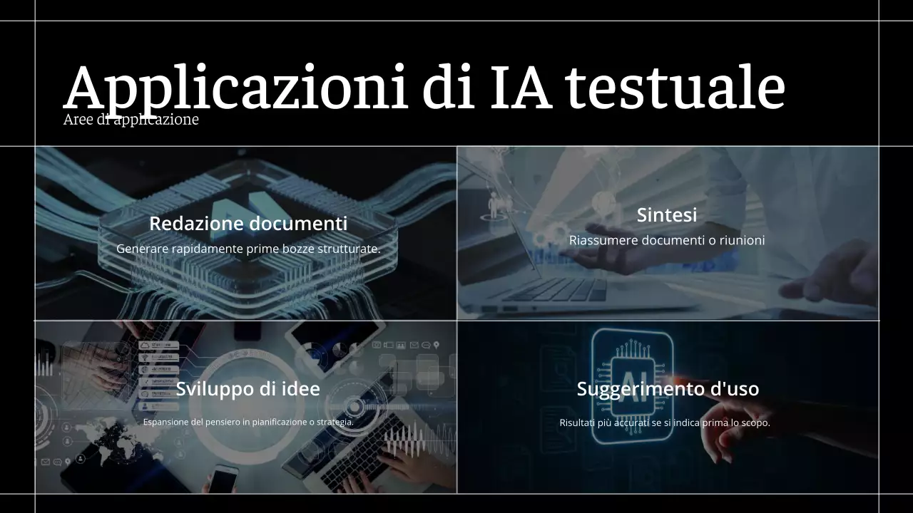 Corso di intelligenza artificiale moderna nera