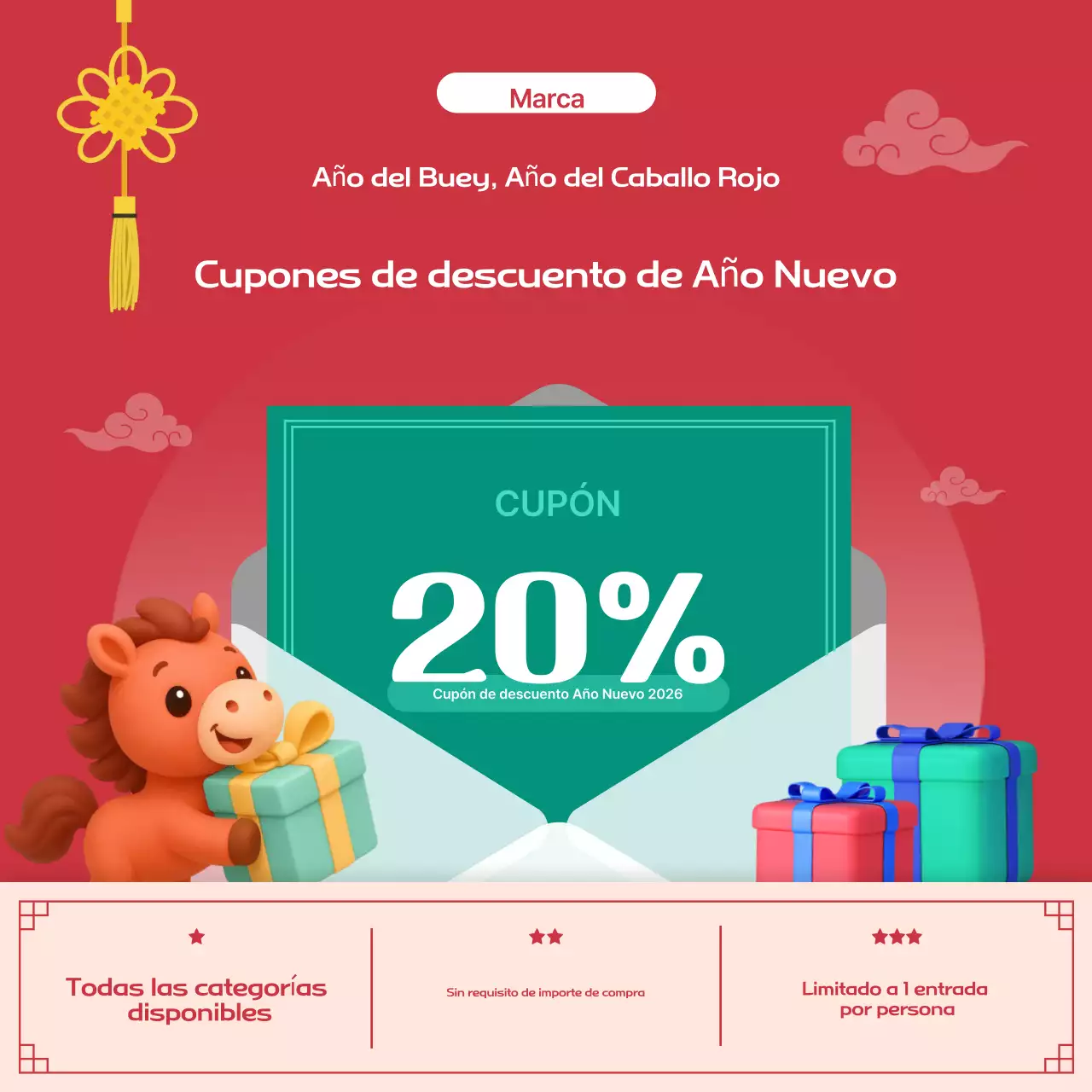Evento de Año Nuevo del Bebé Rojo