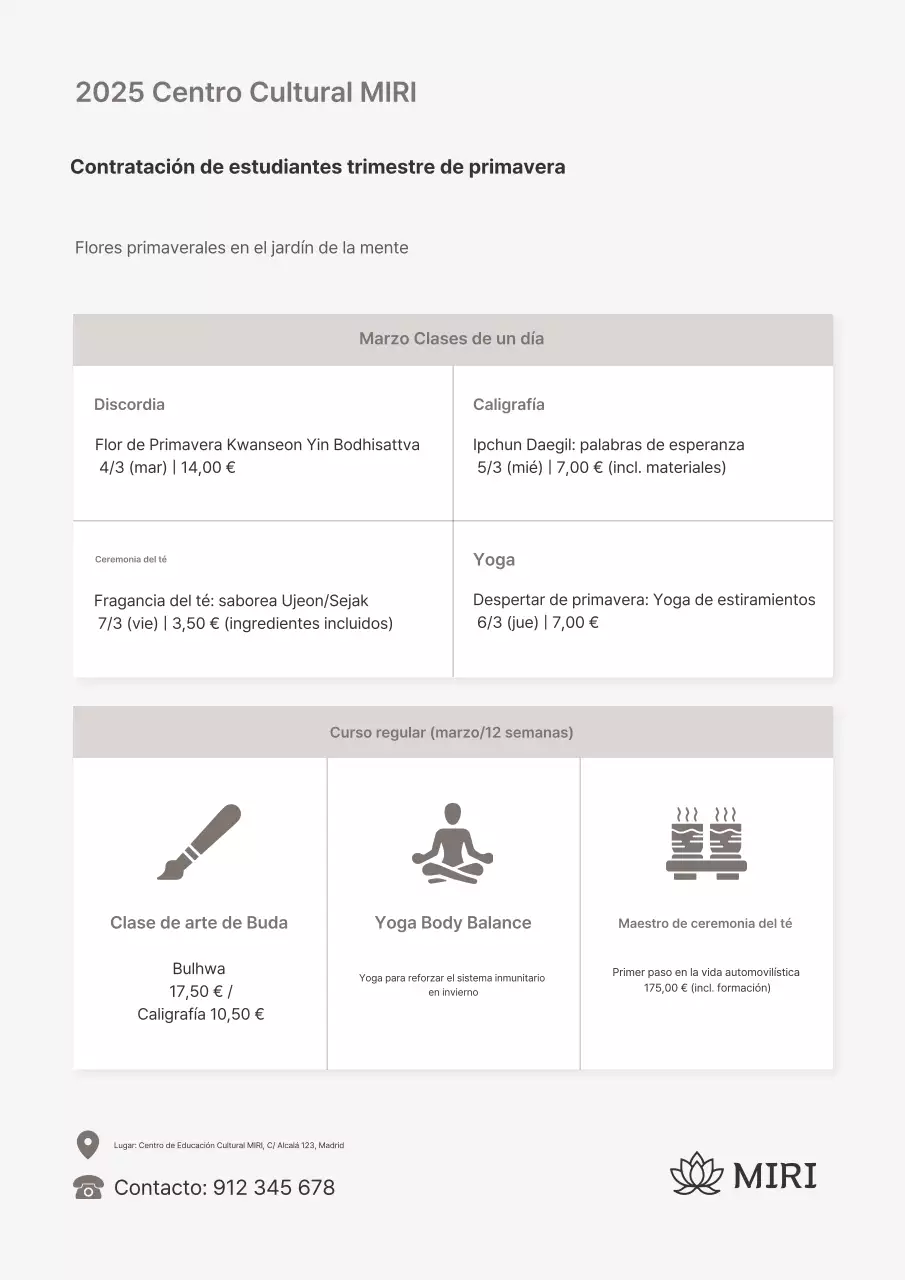 Reclutamiento de aprendices de Gray Clean