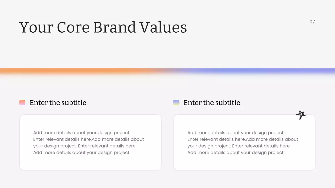 다채로운 최신 마케팅 프레젠테이션