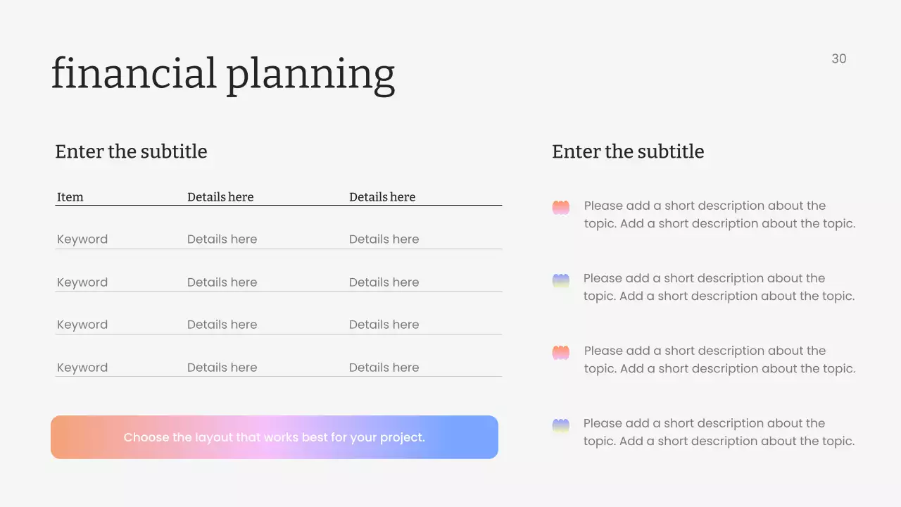 다채로운 최신 마케팅 프레젠테이션