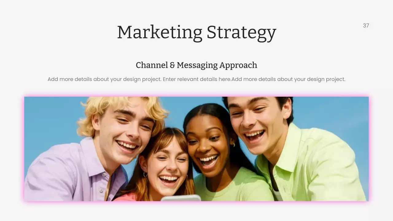 다채로운 최신 마케팅 프레젠테이션