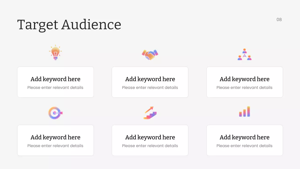 다채로운 최신 마케팅 프레젠테이션
